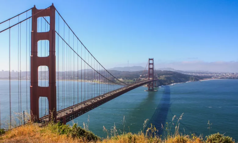Golden Gate Bridge von Battery Spencer aus