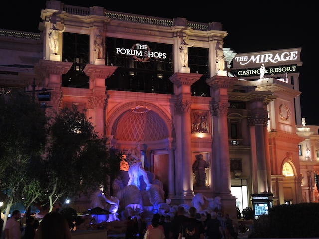 Forum Shops am Caesars Palace bei Nacht