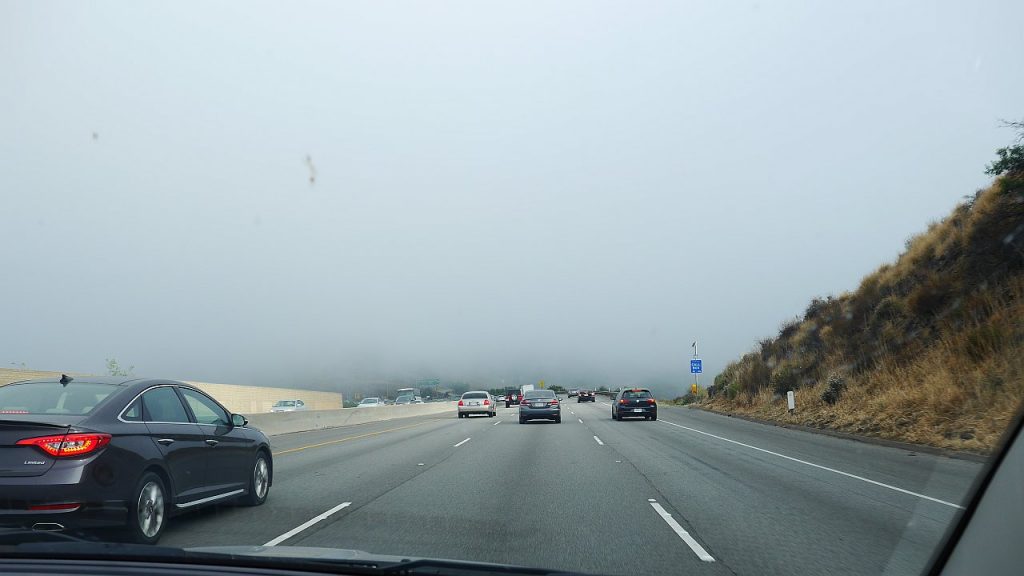 Nebel in Kalifornien