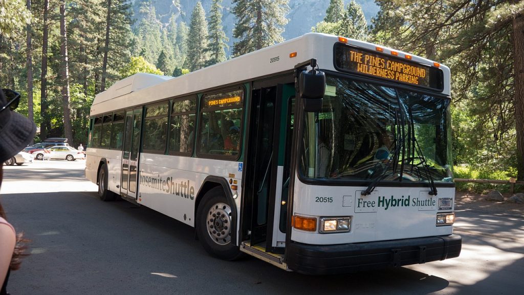 Yosemite Shuttle Bus