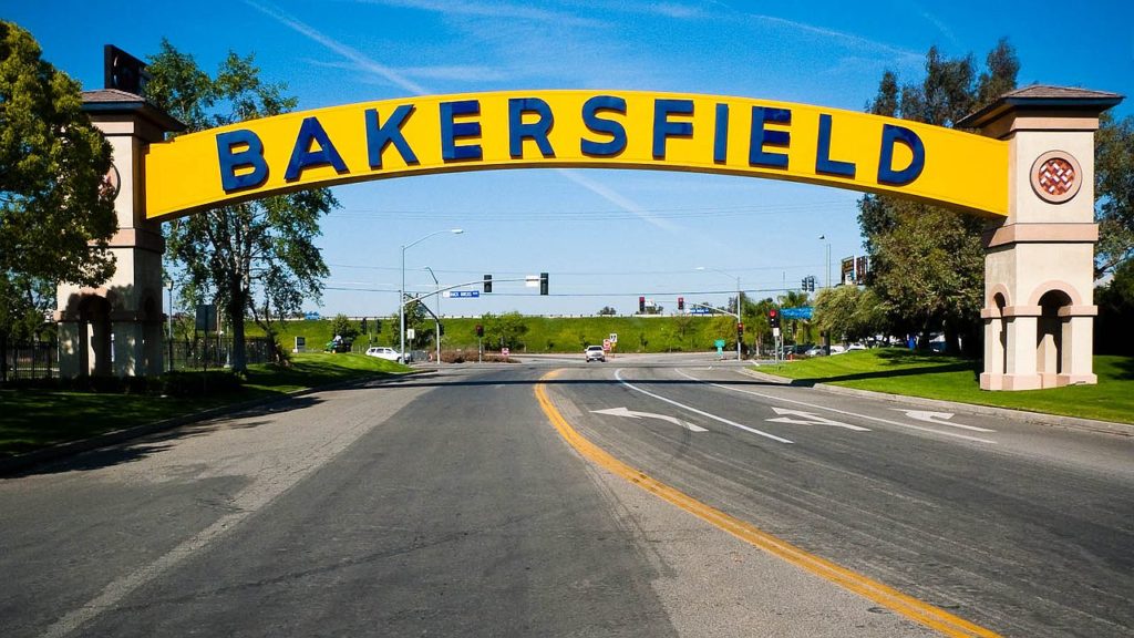 Bakersfield: Häufig genutzter Zwischenstopp in Kalifornien.