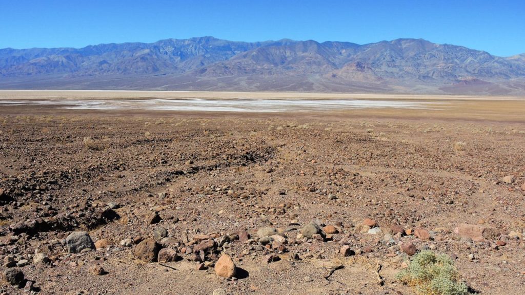Salzsee im Death Valley