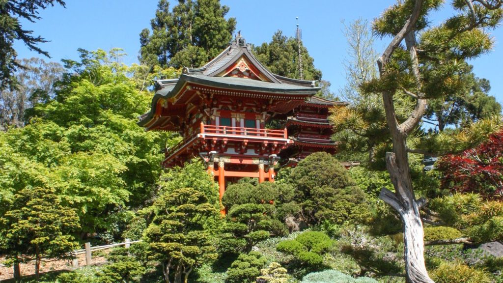 Japanese Tea Garden im Golden Gate Park.