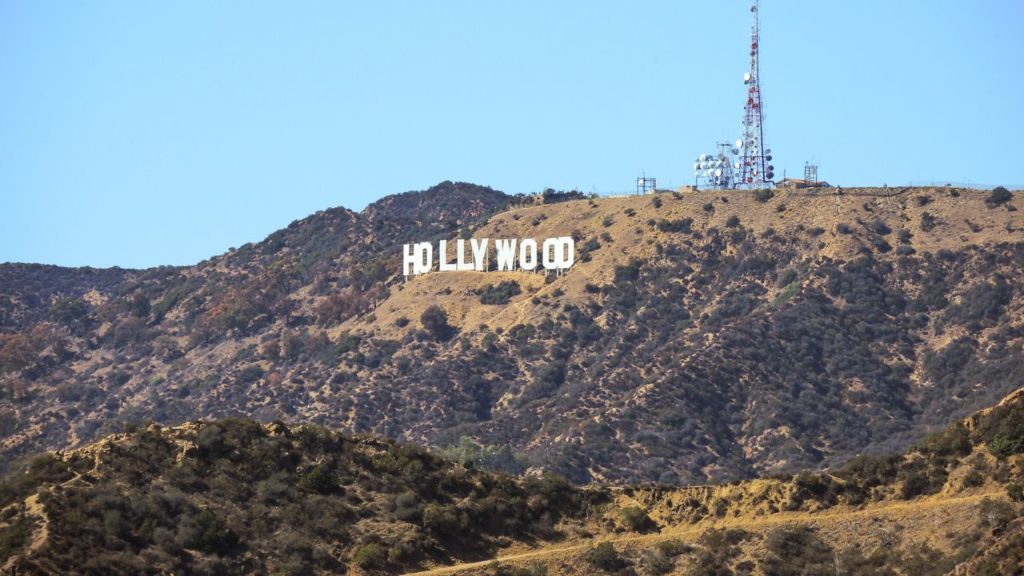Hollywood Sign vom Griffith Observatory