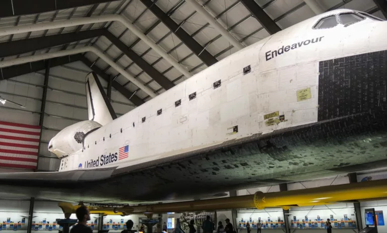 Space Shuttle Endeavour im California Science Center