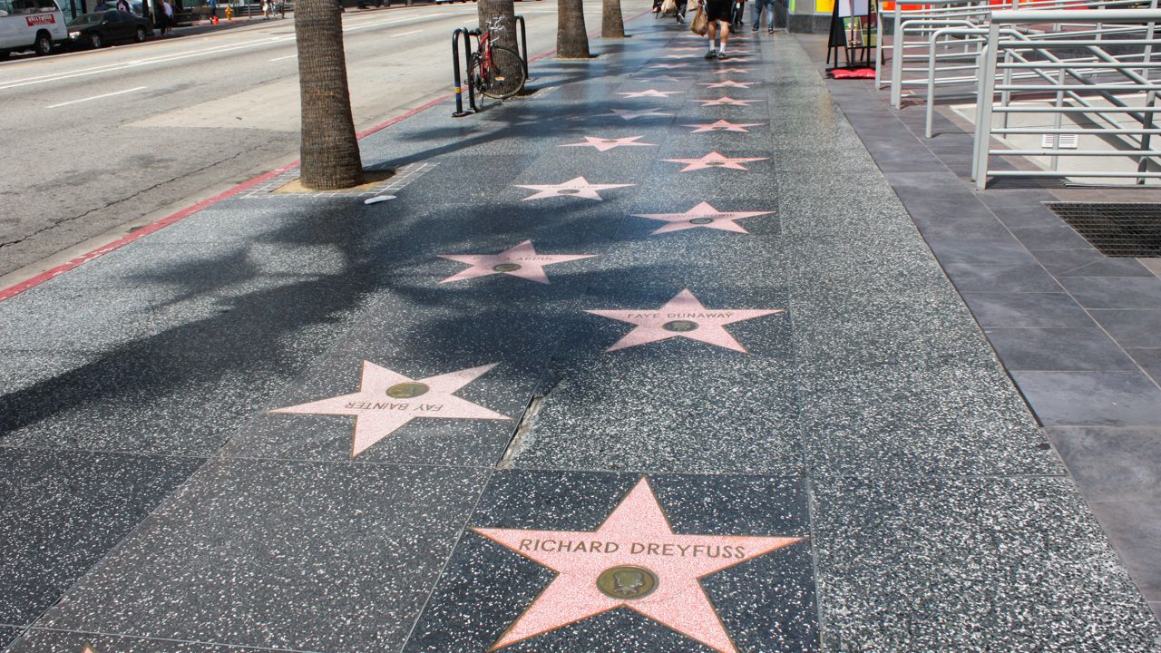 Sterne auf dem Walk of Fame