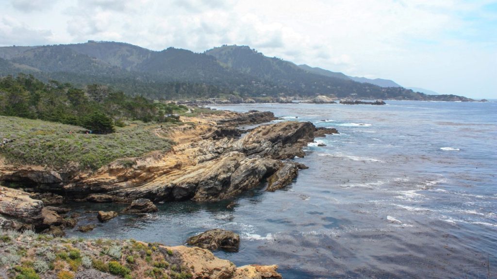 Raue Küste von Point Lobos