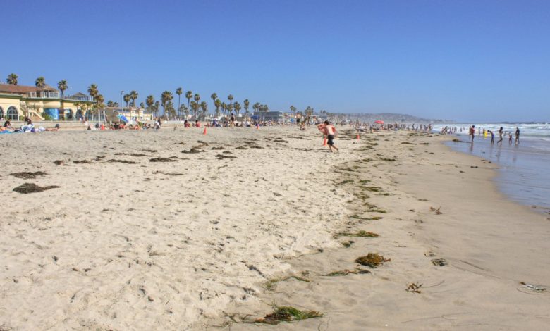 Ein Strand in San Diego.