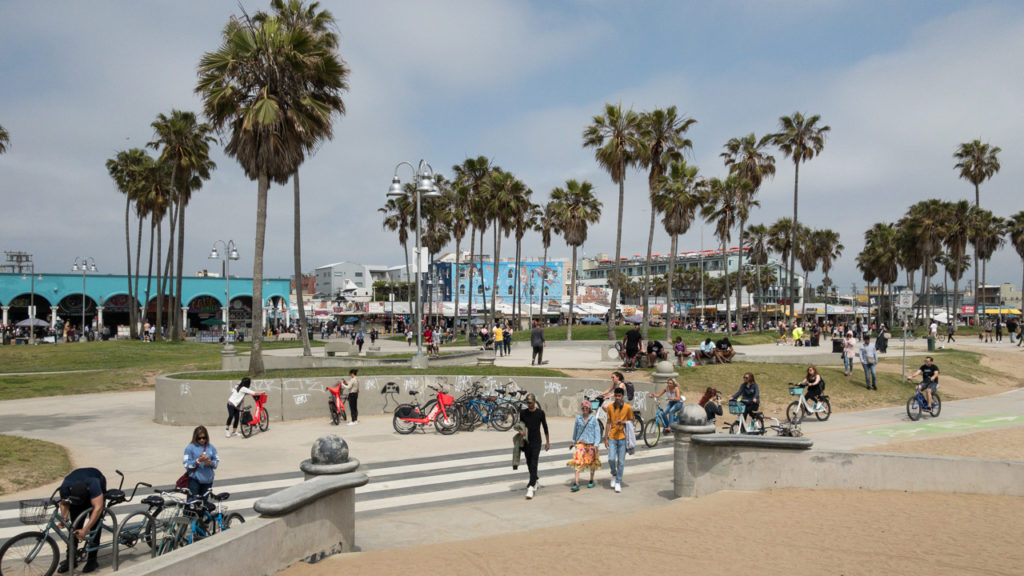 Venice Beach im Jahre 2019.